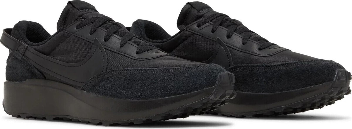 新品 Nike Waffle Debut Triple Black 26.5 Nike Waffle Debut Triple Black Men's - DH9522-002 - US