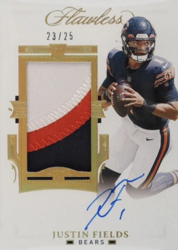 2021 Panini Flawless Justin Fields #RPA-8