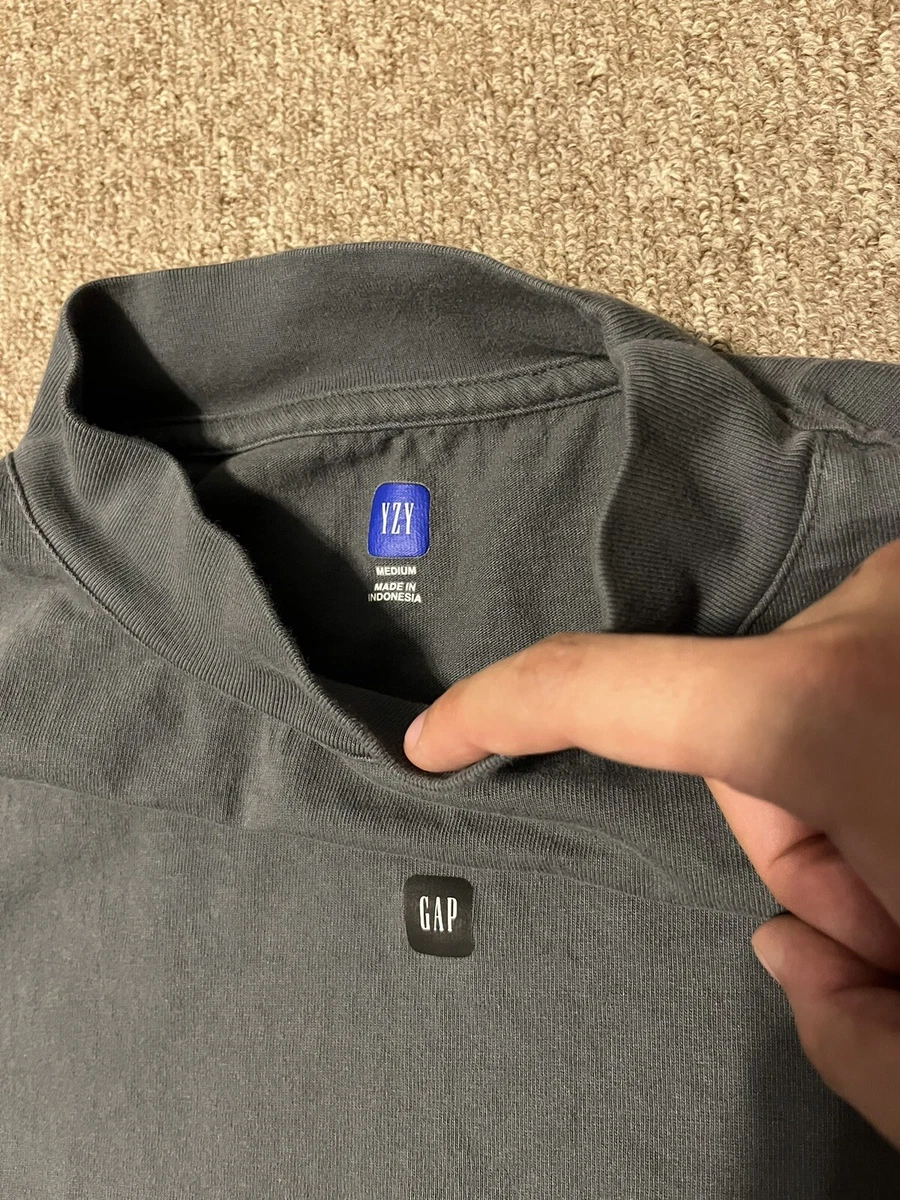Yeezy Gap Engineered by Balenciaga Logo 3/4 Sleeve Tee  www.strategicfront.org