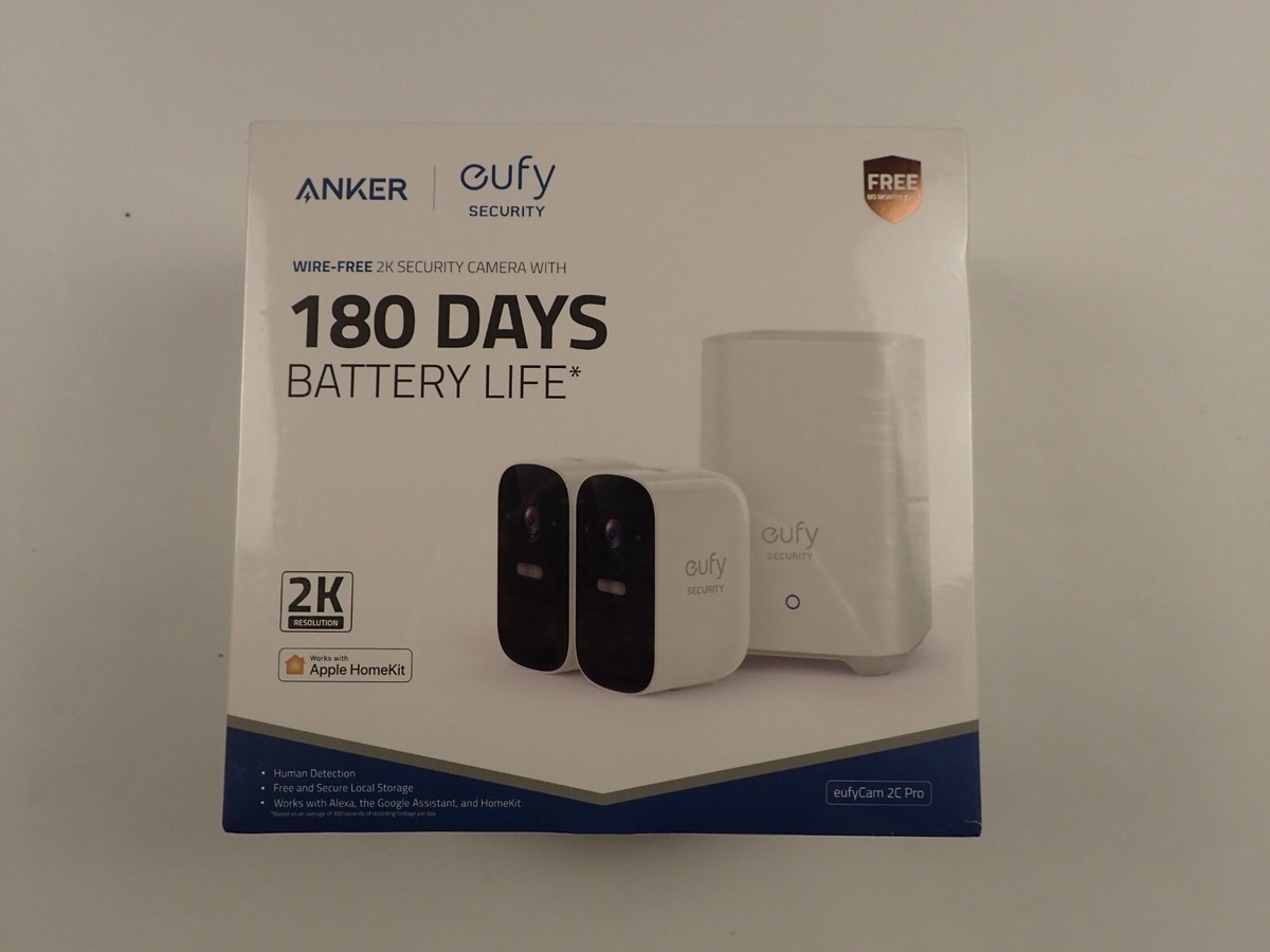 Anker Eufycam 2C PRO Kit Of 2 Cameras and Home Base | eBay