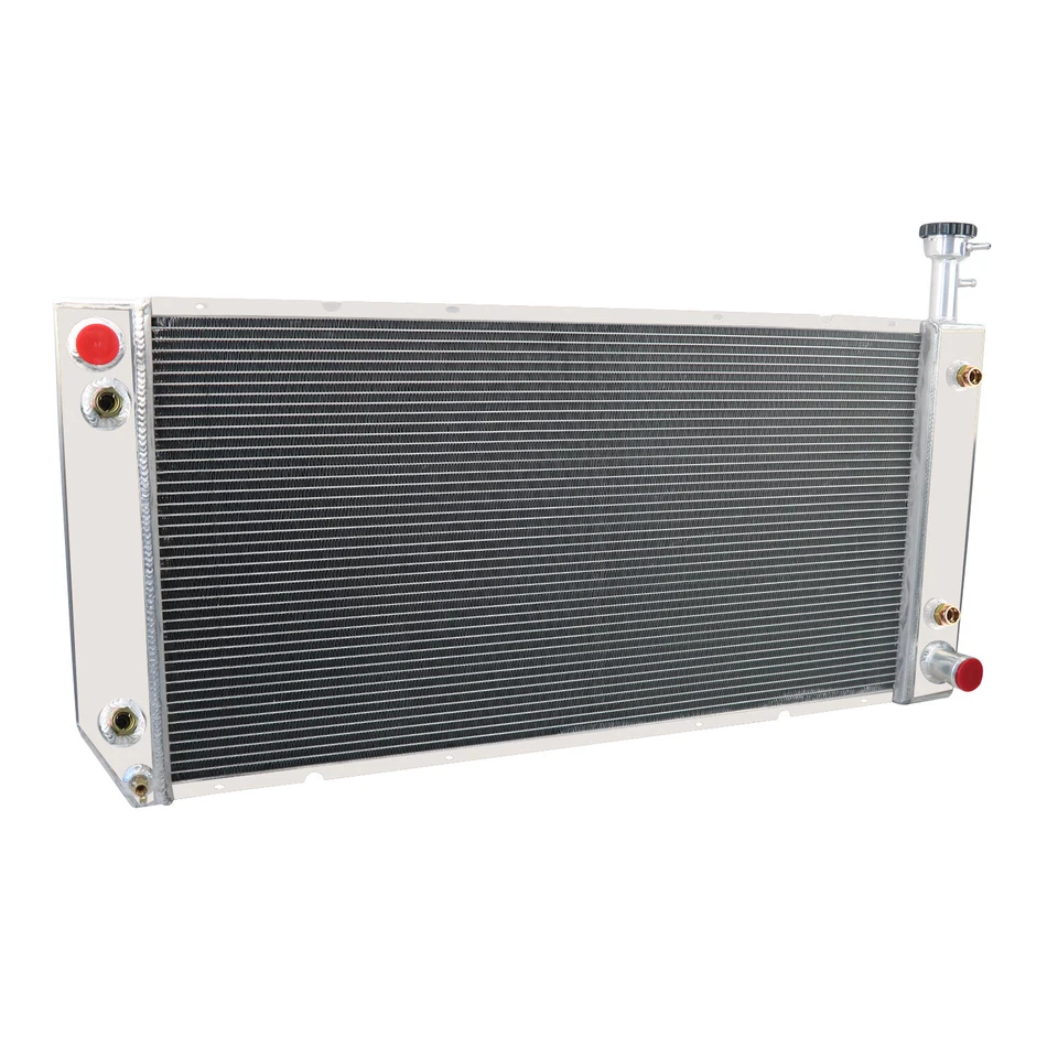 3 Row Aluminum Radiator Fit 2004-2016 Chevy Express 2500 3500 4500 GMC Savana Foto 3 de 4