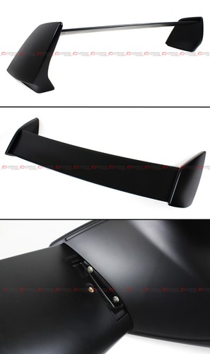 For 2002-07 Mitsubishi Lancer Evo 7 8 9 Matt Black Evo Style Trunk Spoiler Wing - Picture 4 of 5