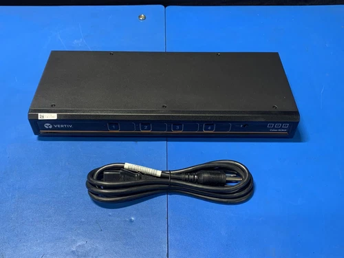 Vertiv Cybex SC845 SC 4-Port DVI-I Secure KVM Switch w/DPP