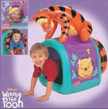 Vtg Winnie The Pooh Tiggerific Tunnel Inflatable 2001 Fisher-Price Disney NEW