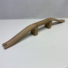 Wooden Railway bridge and supports  center span works with most track systems A