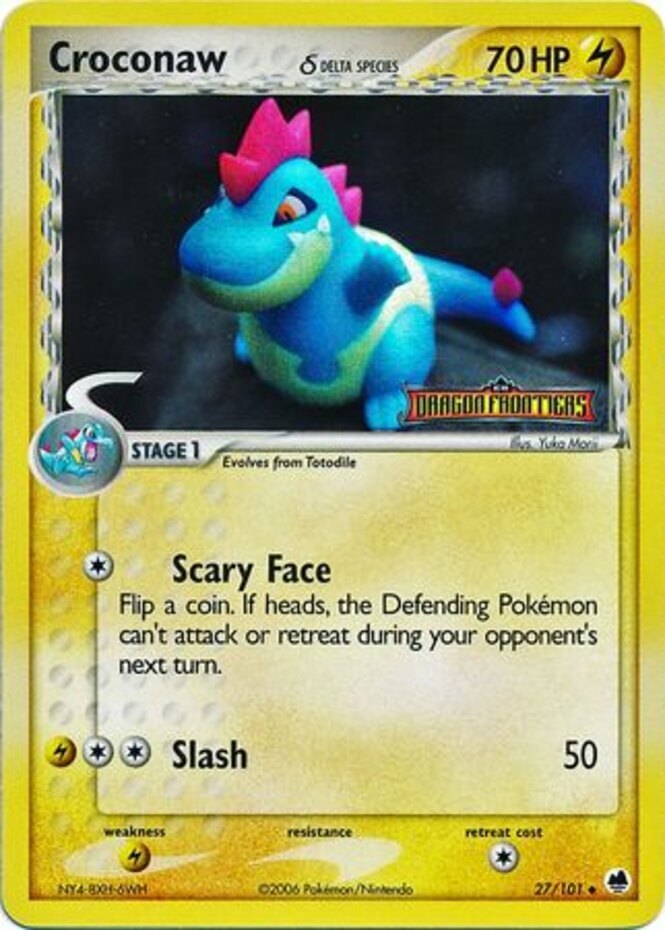 Croconaw 27/101 Dragon Frontiers for sale | eBay