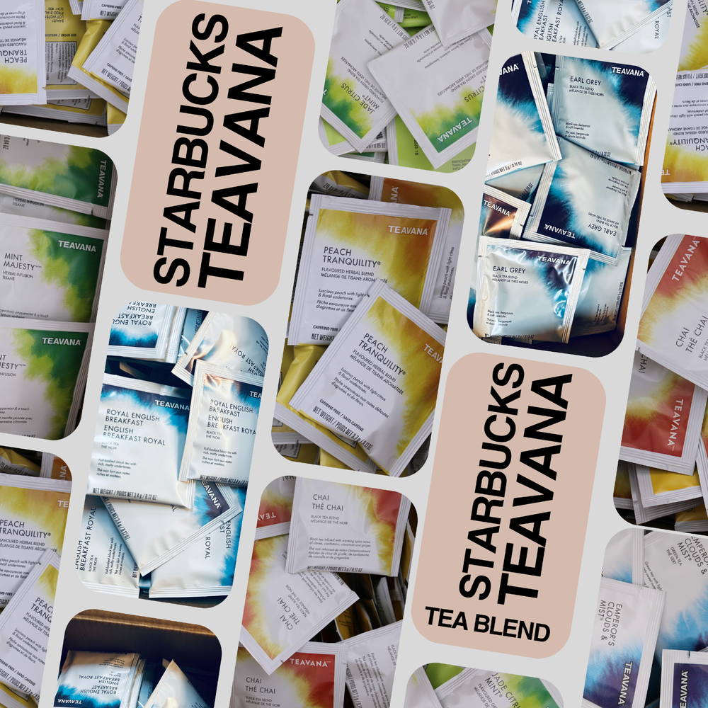 Starbucks Teavana Tea Blend Variety of Flavor