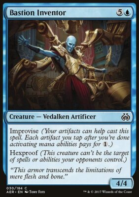 MTG Magic the Gathering Bastion Inventor (30/201) Aether Revolt LP