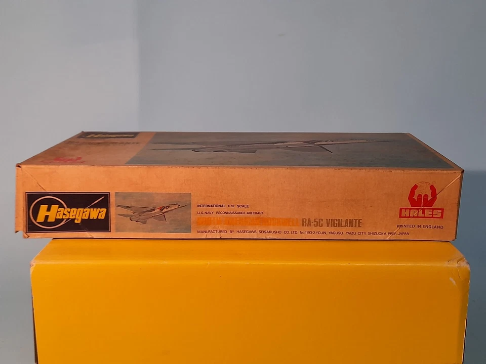 HASEGAWA JS-027 RA-5C Vigilante 1:72 model kit nuovo sigillato - Immagine 2 di 4