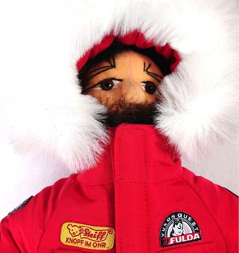 Steiff Fulda Collaboration Husky Hund 2 Stampfer Puppe 1 Sori - Bild 5 von 12