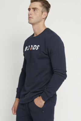 Bonds Sport Mens Essential Fleece Pullover Jumper sizes Small