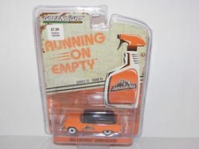 Greenlight Running on Empty 1955 Chevy Sedan Delivery Armor All orange/black