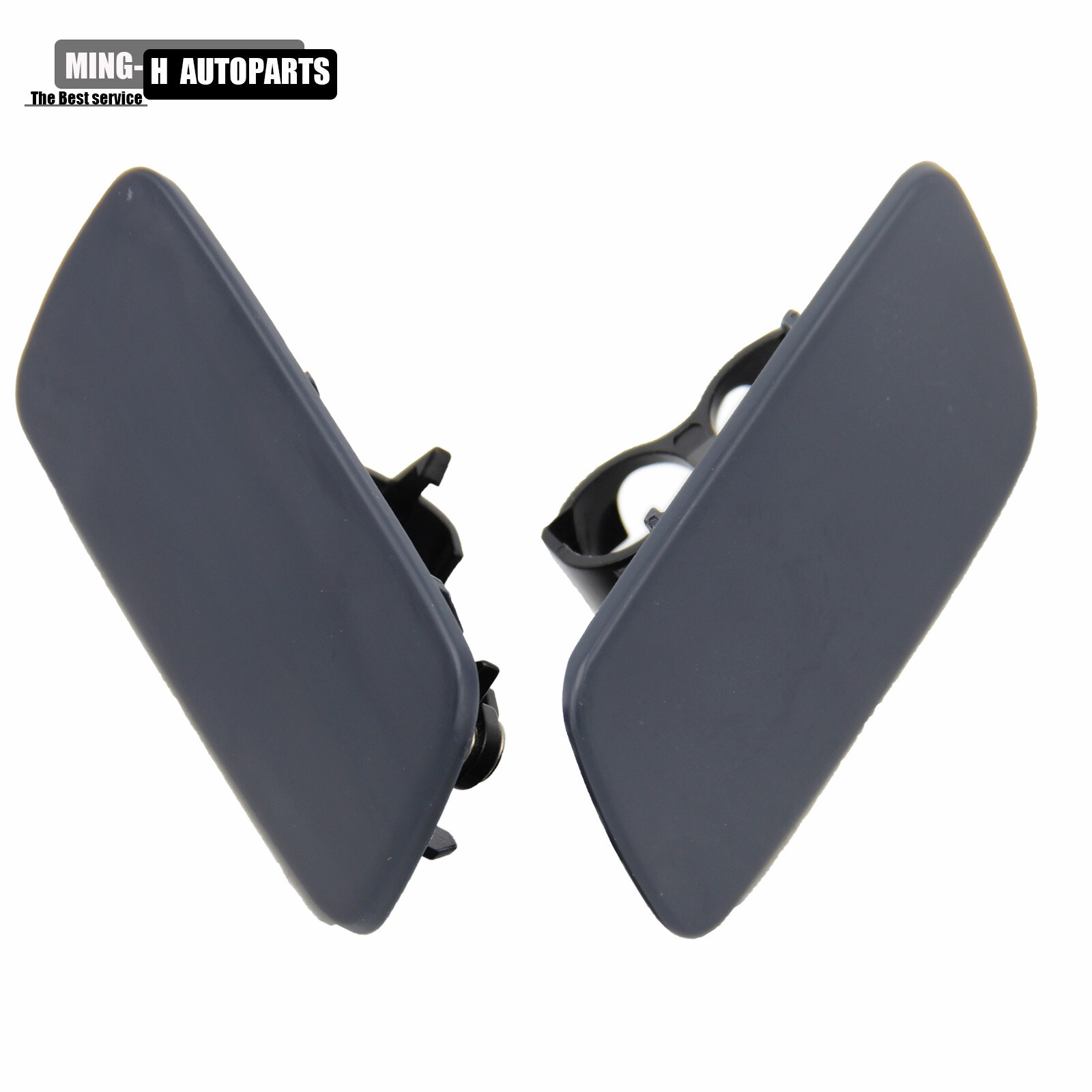 Front Left+Right Headlight Cleaning Nozzle Cover For 2010-2018 Rolls-Royce Ghost