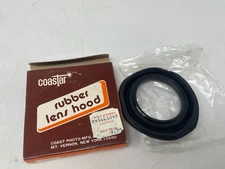 Vintage Coastar Rubber Lens Hood for Camera 49mm Made Korea New Old Stock