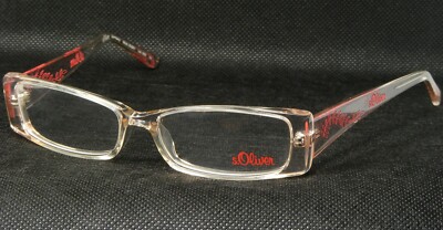 s. Oliver 93981 Col.900 TRANSPARENT EYEGLASSES GLASSES FRAME 50-15-135mm Germany