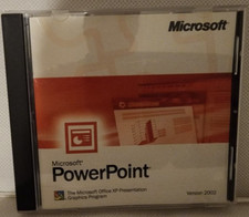 Microsoft PowerPoint Version 2002 Upgrade