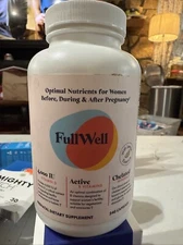 FullWell Prenatal Vitamins With Lemon Essence 240 Capsules MFG 6/24