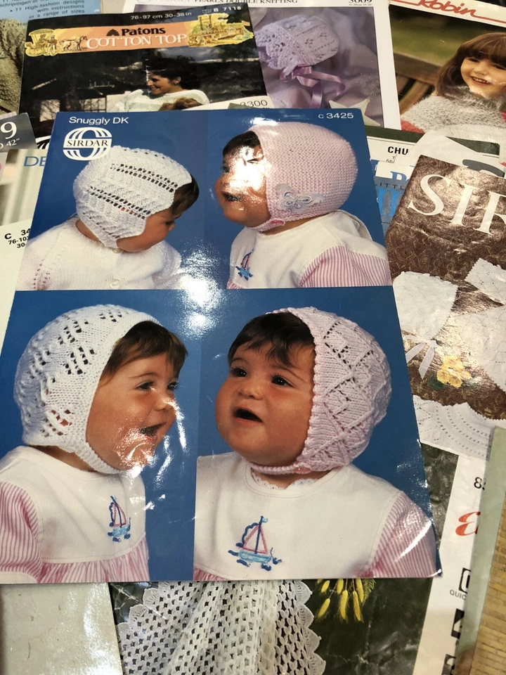 Job lot of Vintage Knitting Patterns x 50 - Image 4 of 4