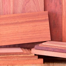 1/8", 1/4", 1/2" & 3/4" S4S Bloodwood Dimensional Lumber