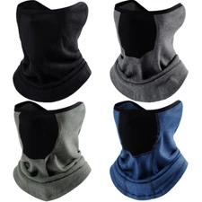 Balaclava Ski Scarf Winter Fleece Neck Gaiter Half Face Mask Headwear Face Cover