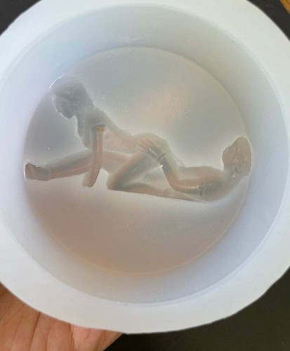 molde de silicona kama sutra para resina de jabón para velas - Imagen 7 de 10