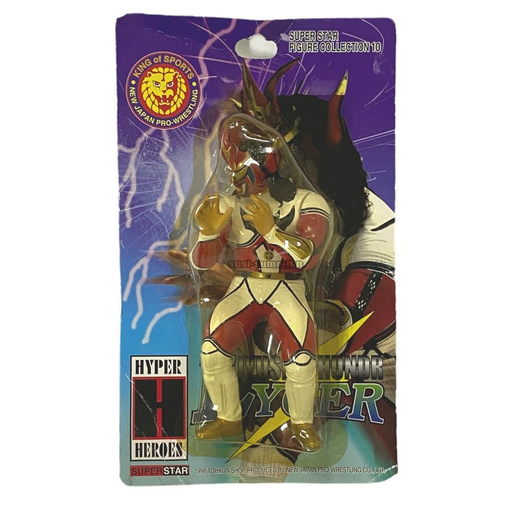 NJPW Jushin Thunder Lyger Figure Doll RED Vintage old item NJPW Jushin Thunder Lyger Figure Doll RED Vintage old item
