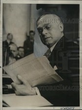1939 Press Photo Prof. Felix Frankfurter testifying at senate sub-committe