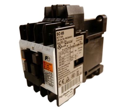 Fuji SC51-1A1B/100 SC-5-1 AC100V 1A1B CONTACTOR 1N/O 1 N/C AUX (11KW