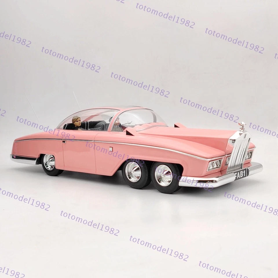 AMIE 1/18 Rolls Royce Lady Penelope's Thunderbirds FAB 1 Resin Models Car - Image 2 of 4