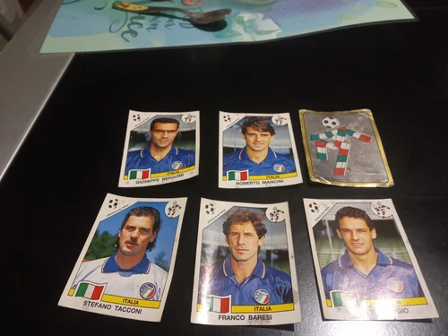 figurine panini italia 90. Nazionale Italia e CIAO
