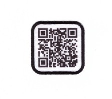Rick Roll QR Code Meme Music Patch Sew on sub