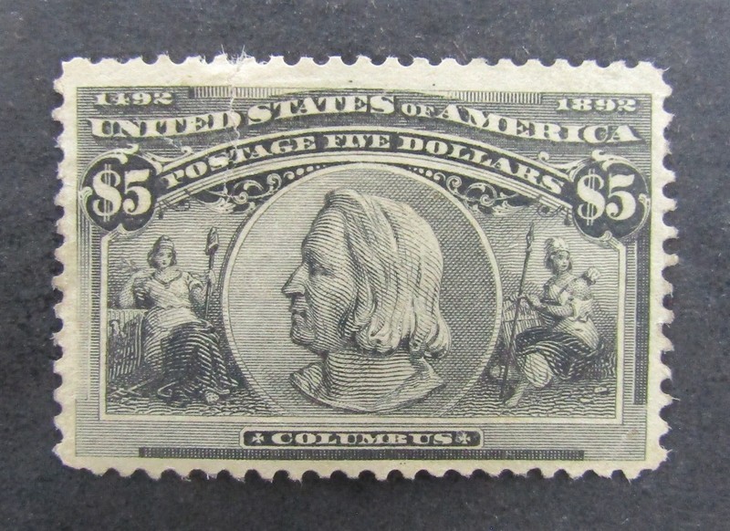 nystamps US Stamp # 245 Mint OG H $2500       L24x3916