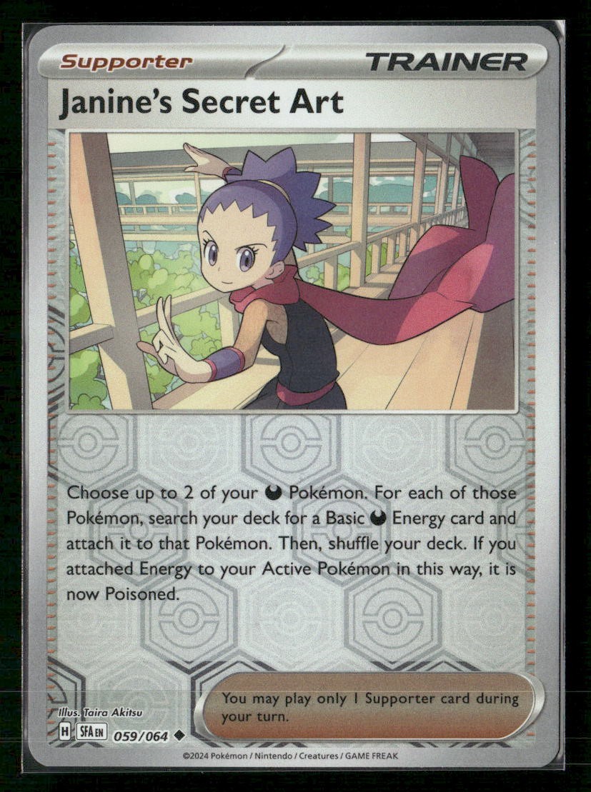 Janine's Secret Art - SV: Shrouded Fable 059/064 Reverse Holo NM