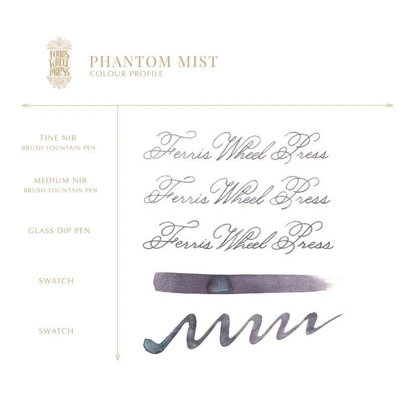 Ferris Wheel Press Phantom Mist 20ml Fountain Pen Ink
