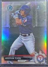 2017 Bowman Chrome - Prospects Anderson Tejeda #BCP247 Refractor /499 (RC)