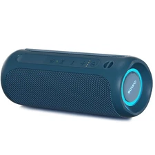 Altavoz portátil, altavoz Bluetooth inalámbrico, IPX7 impermeable, sonido estére
