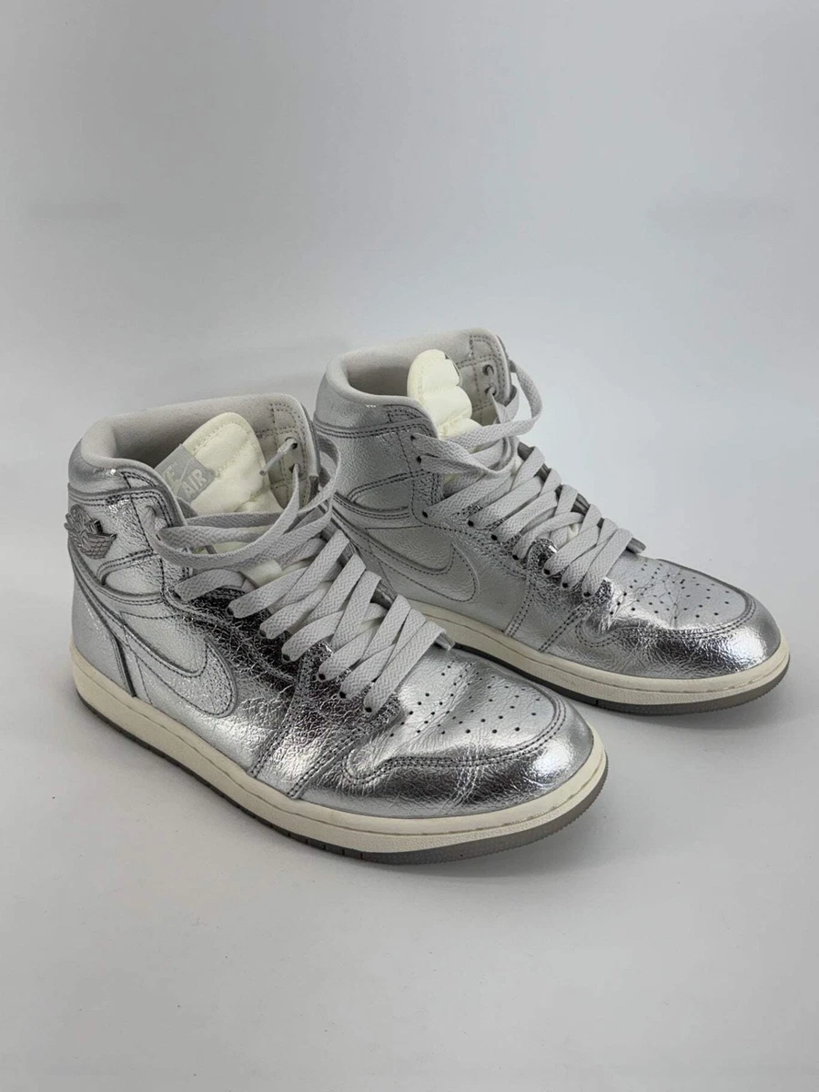 Preços baixos em Jordan 1 High OG Metallic Silver | eBay