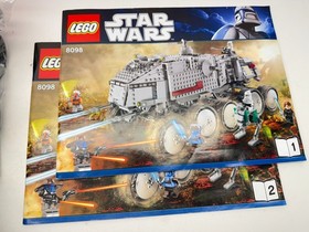 LEGO Star Wars Clone Turbo Tank (8098) Set 100% Complete with Instructions