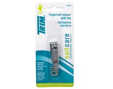 Trim Fingernail Clipper With File 1 ea