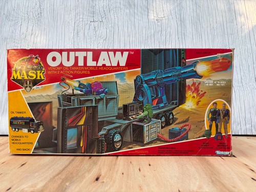 KENNER MASK M.A.S.K. VINTAGE 1986 OUTLAW VENOM COMPLETE W/ BOX WORKS GREAT - Picture 7 of 16