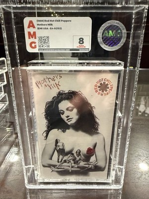 Mother s Milk - Red Hot Chili Peppers (Cassette, 1989) AMG 8 White Case First!!