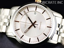 Nuovo Orologio Calvin Klein 42mm Infinite Swiss Made Automatico Quadrante Argento Zaffiro