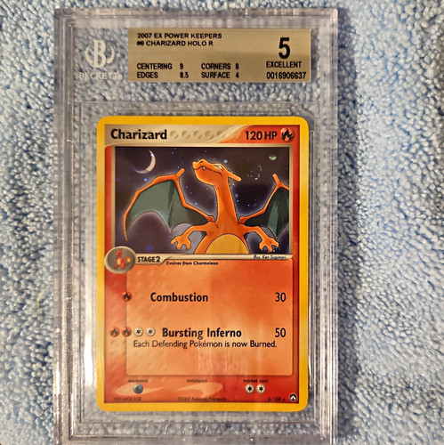 Charizard graded BGS 5 for sale on eBay
