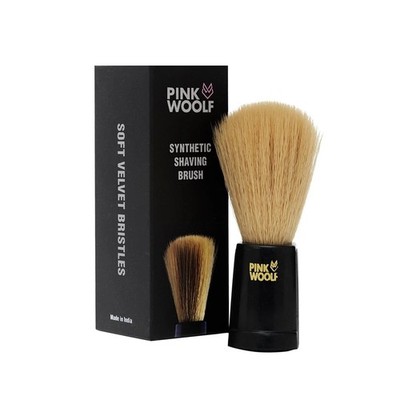 Pink Woolf Synthetic Shaving Brush 22mm Knot 1 Piece B482