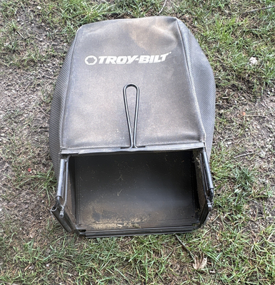 #ad #ad Troy Bilt Lawn Mower Bagger Grass Catcher Bag for Troy Bilt Black Mesh $39.73