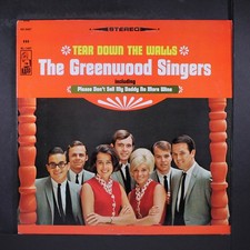 GREENWOOD SINGERS: tear down the walls KAPP 12" LP 33 RPM
