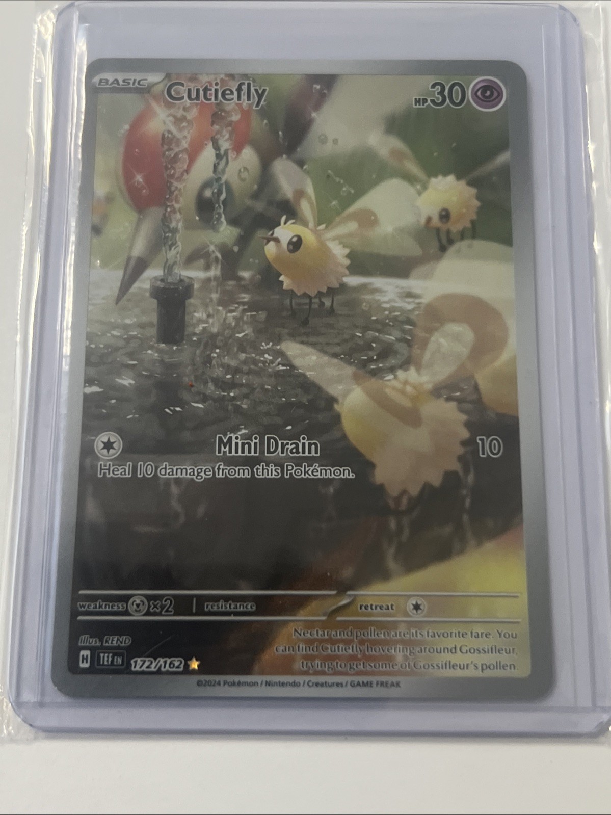 Pokémon TCG S&V: Temporal Forces - Cutiefly Illustration Rare 172/162 NM