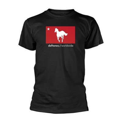DEFTONES - WHITE PONY WORLDWIDE BLACK T-Shirt Medium