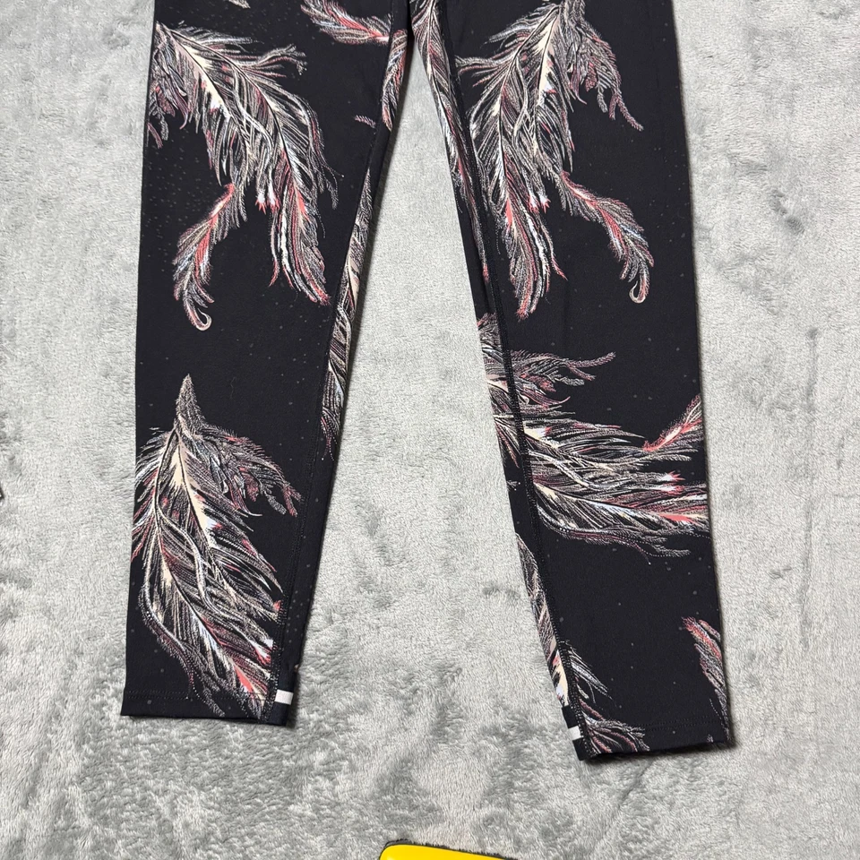 Leggings Free People Movimiento Mujer Negros Serenos Estampados 7/8 Reflectantes Exterior Foto 2 de 4