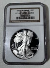 1987 American Silver Eagle PF69 Ultra Cameo Proof 1oz Silver Coin